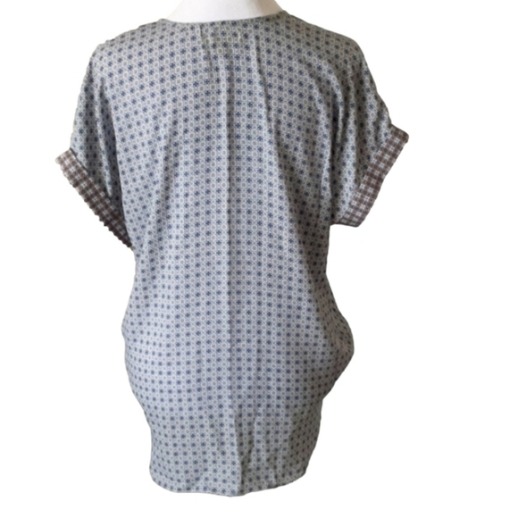 Max Studio Mock Wrap Top - Picture 5 of 13